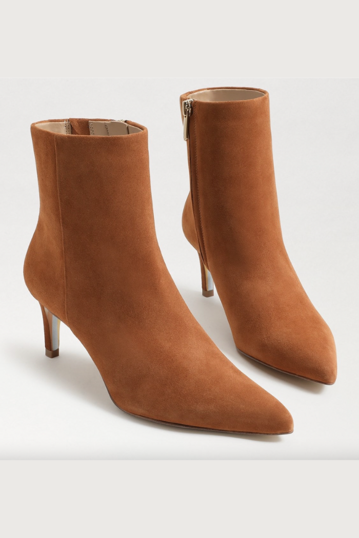 Ulissa Ankle Bootie - Brown Suede