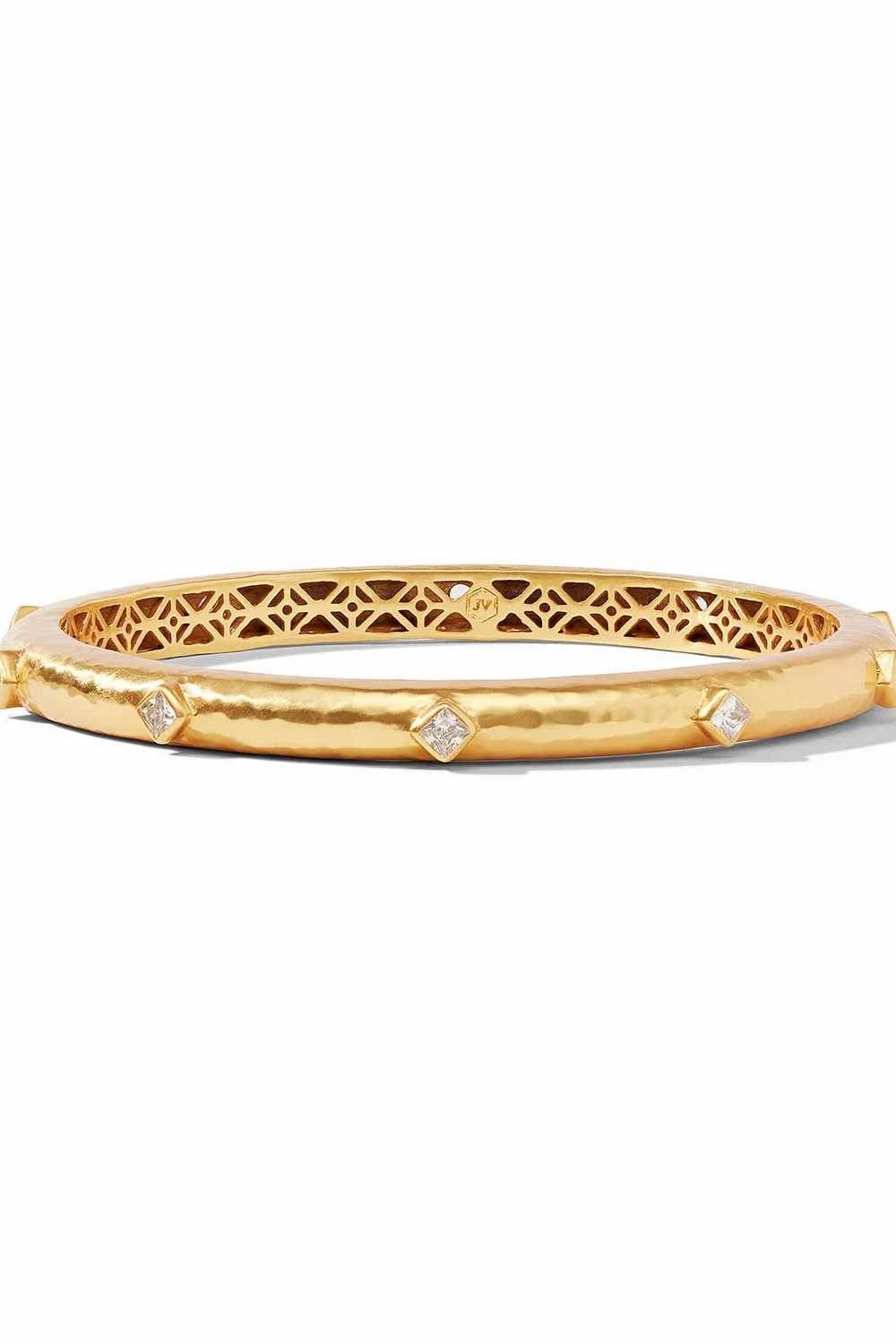 Noel Stone Bangle - Cubic Zirconia
