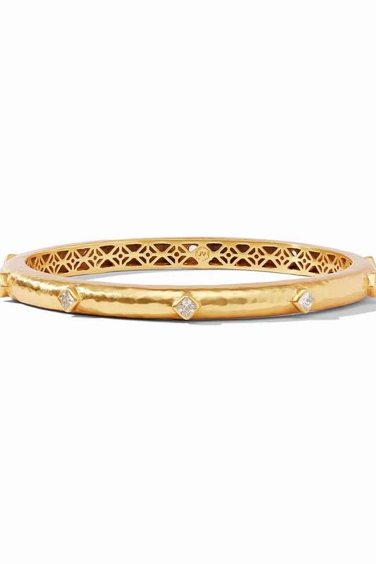 Noel Stone Bangle - Cubic Zirconia