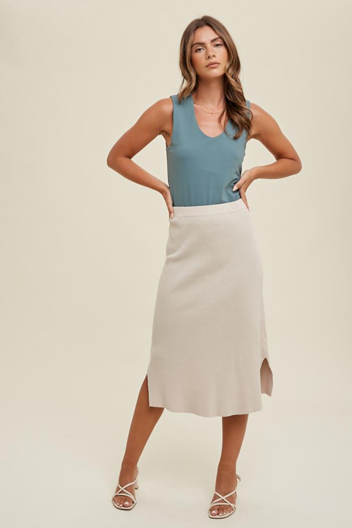 Nylon-Spandex Relaxed Crop Top