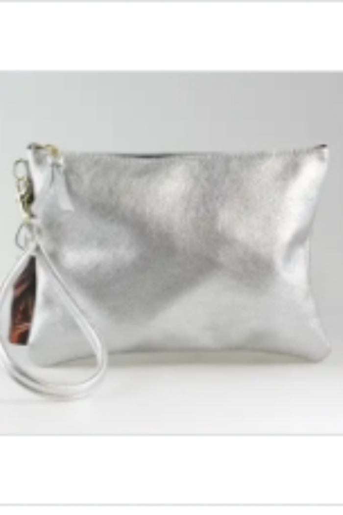 The Metallic Carter Wristlet