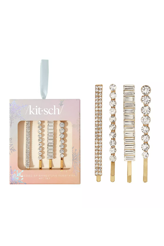 All Dressed Up Rhinestone Bobby Pins