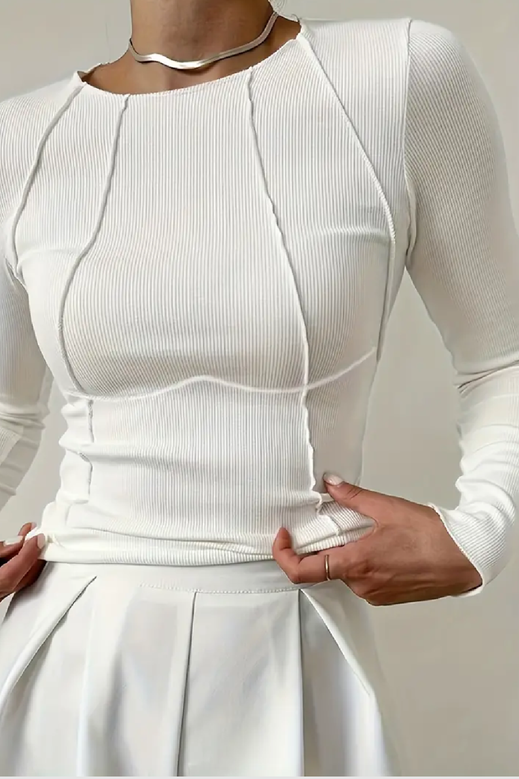 Sydney Reversed Seam Top