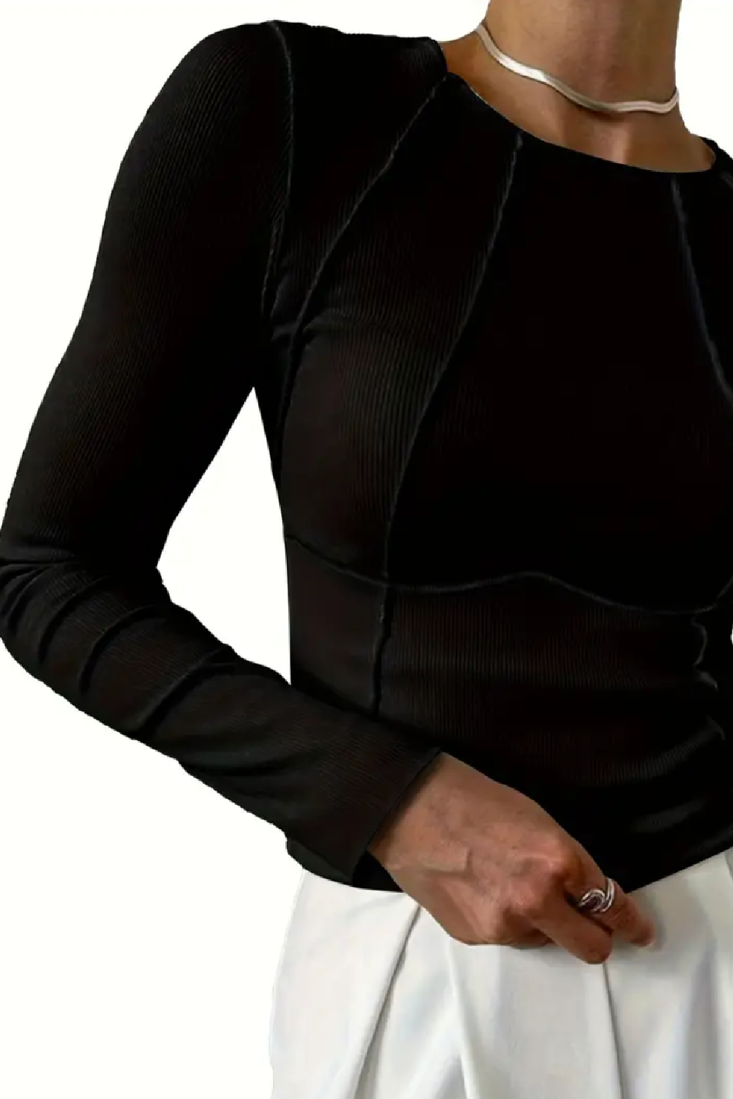 Sydney Reversed Seam Top