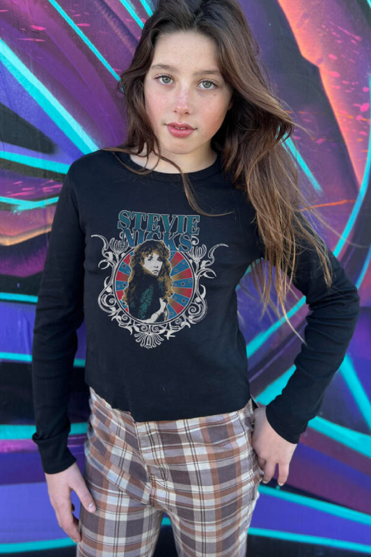 Stevie Nicks LS Rib Tee