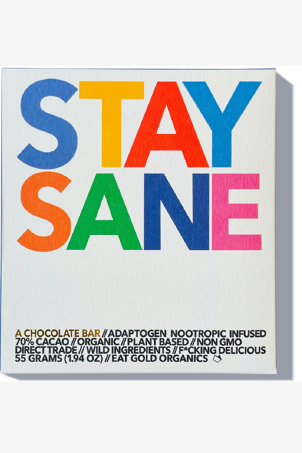 Stay Sane A Potent, Functional & Delicious Chocolate Bar