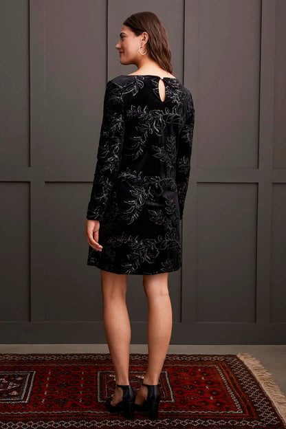 TRIBAL FEMME SPARKLE LINED VELVET DRESS
