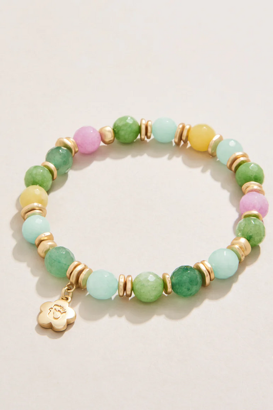 Briolette Stretch Bracelet - 8mm