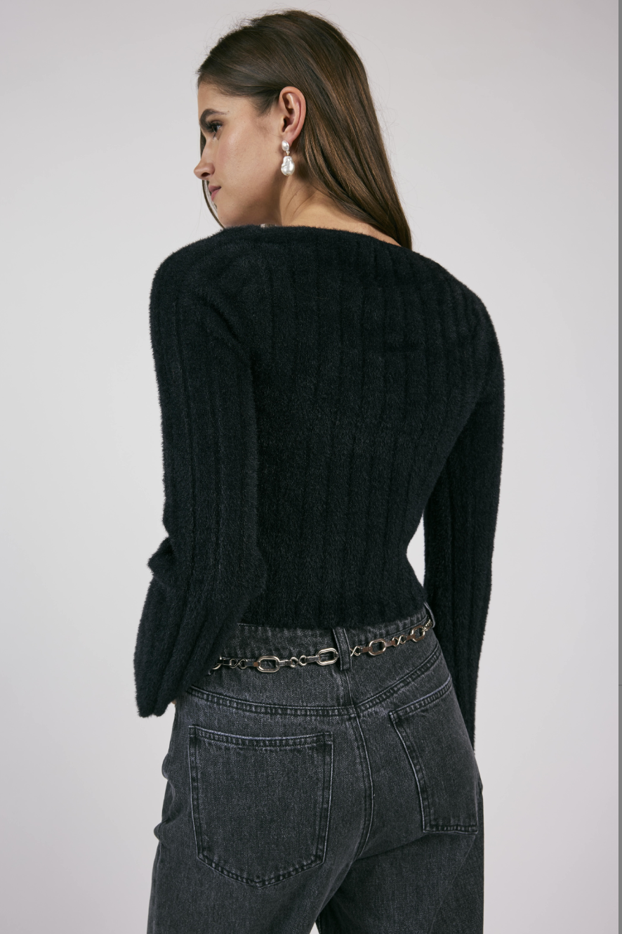 Camille Square Neck Sweater