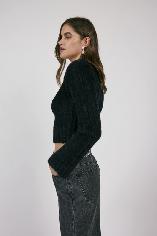 Camille Square Neck Sweater