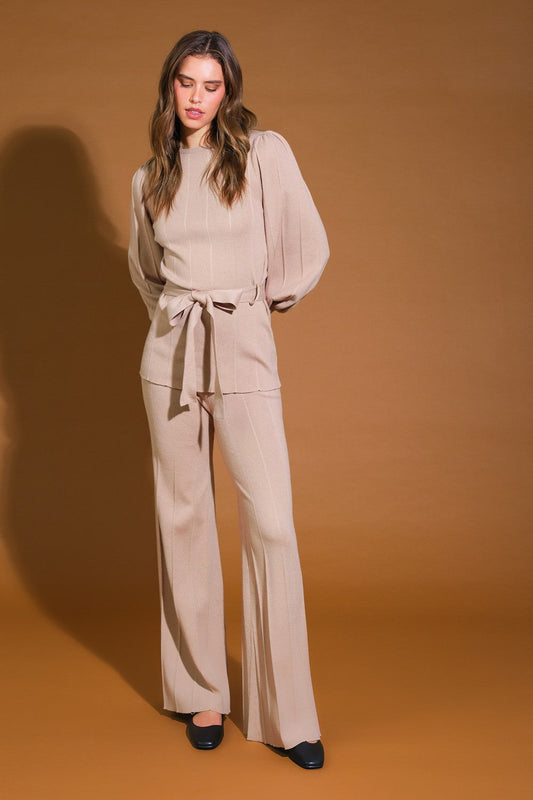 Sweater Pant Set