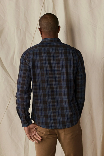 Nikko Button Up Shirt - Brown Plaid