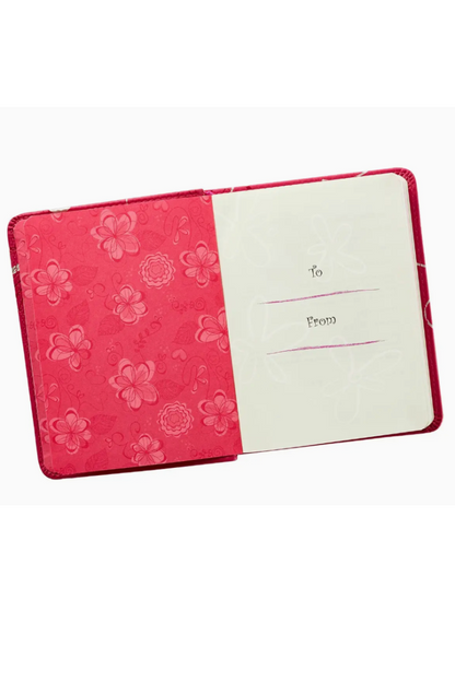 ONE-MINUTE DEVOTIONS FOR GIRLS FAUX LEATHER