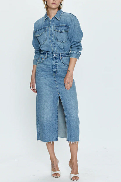 Amira Denim Dress