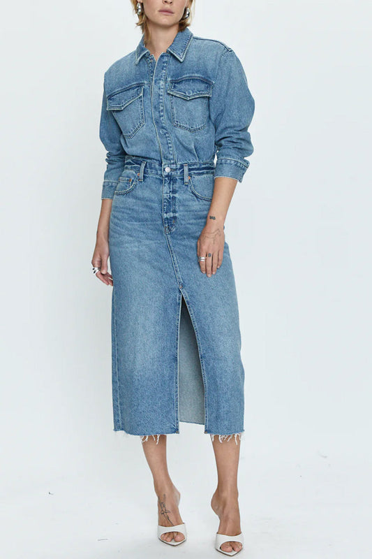 Amira Denim Dress
