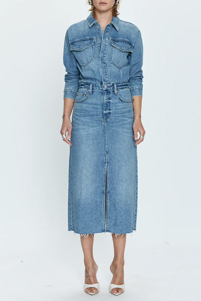 Amira Denim Dress