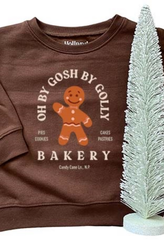 Oh By Gosh By Golly Gingerbread Kids Sweatshirt