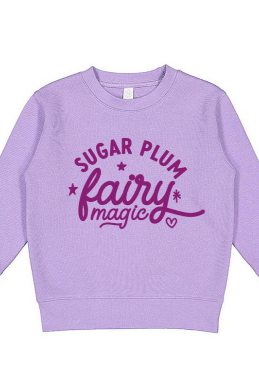 Sugar Plum Fairy Girls Sweatshirt