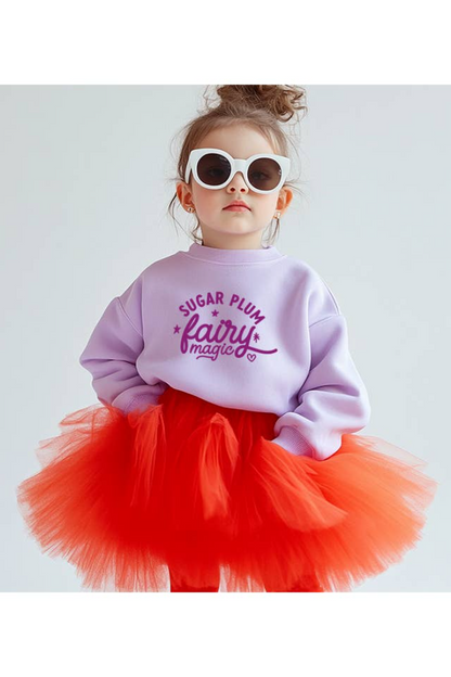 Sugar Plum Fairy Girls Sweatshirt