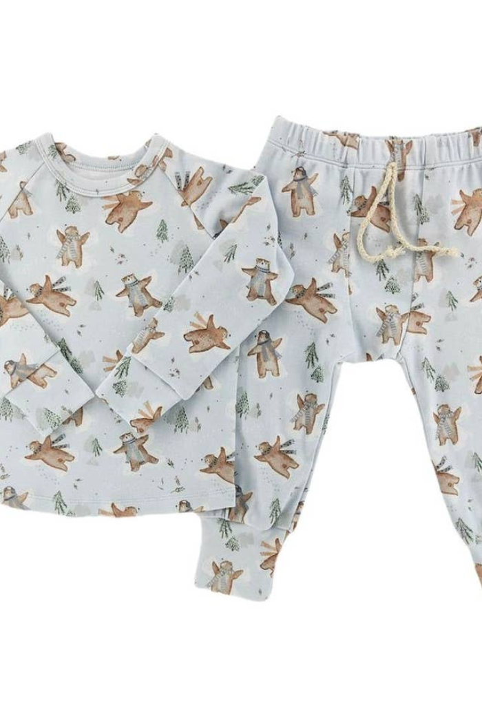 Beary Snow Day Lounge Set