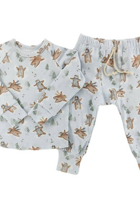 Beary Snow Day Lounge Set