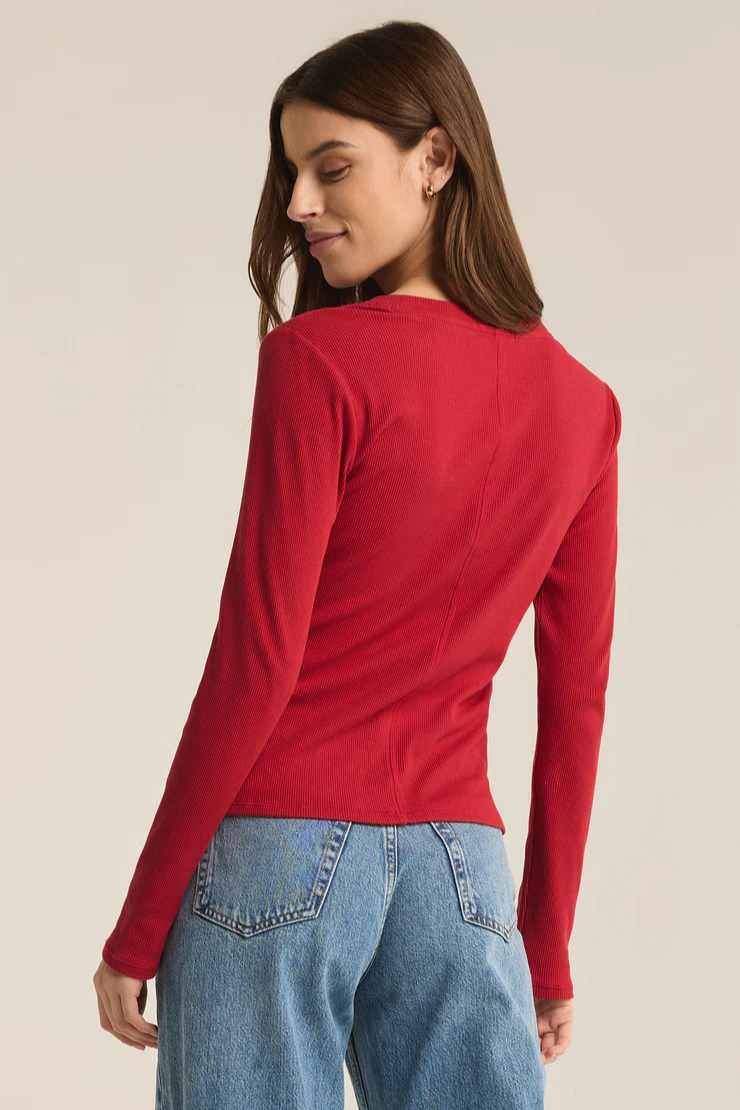 Sirena Rib Long Sleeve Tee