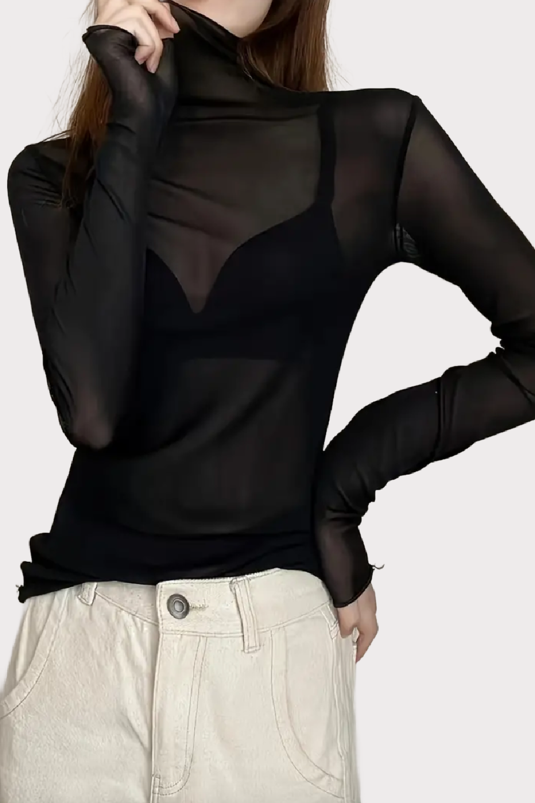 Sofia Mesh Top