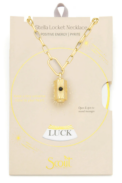 Stella Locket Necklace