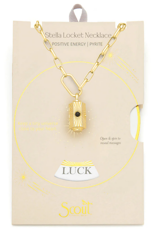 Stella Locket Necklace