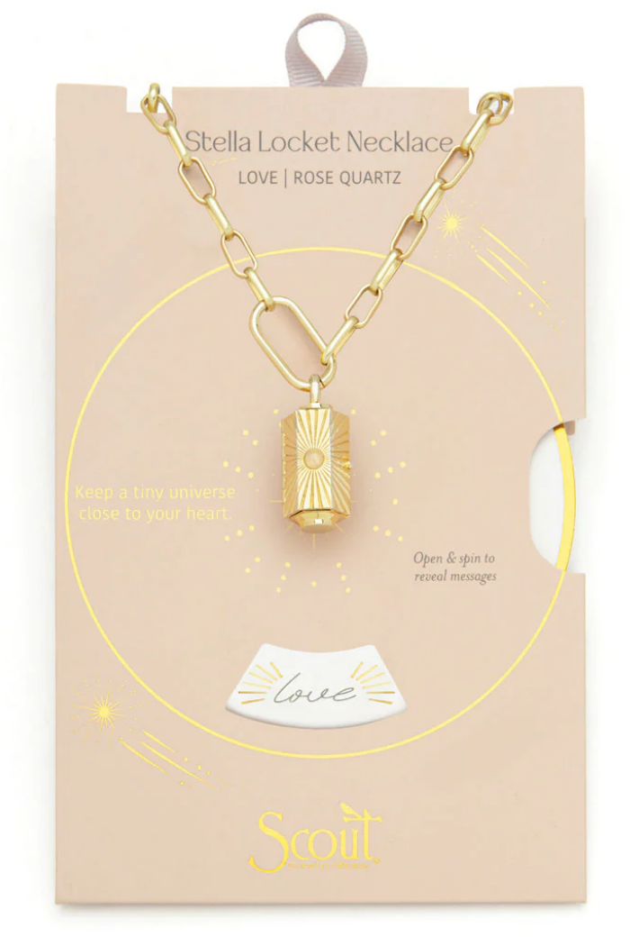 Stella Locket Necklace
