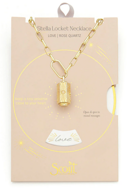 Stella Locket Necklace