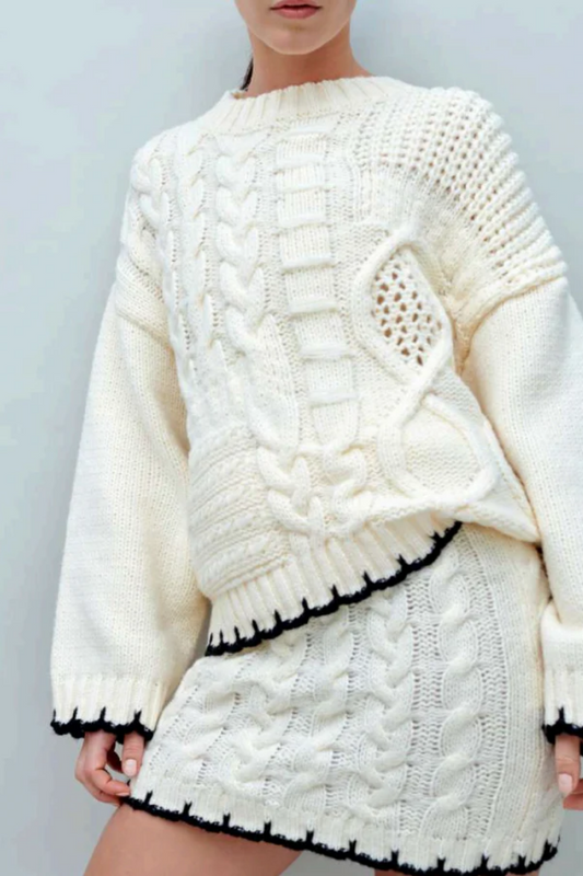 Cable Stitch Sweater