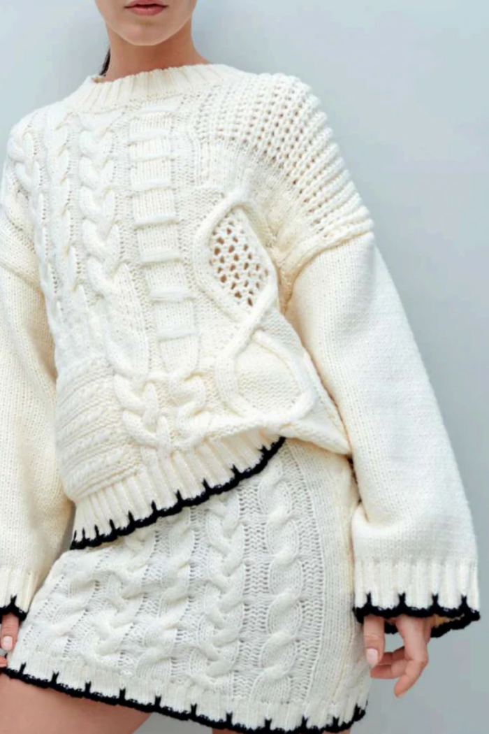 Cable Stitch Sweater