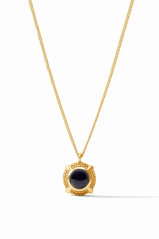 Cabochon Solitaire Necklace