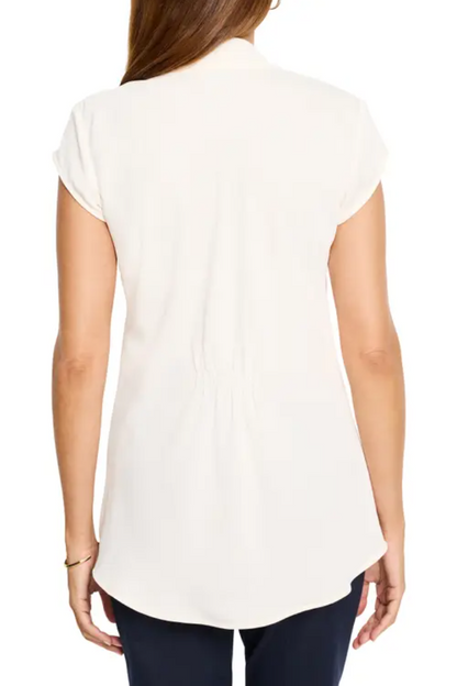 Cap Sleeve Day to Night Top- Classic Cream