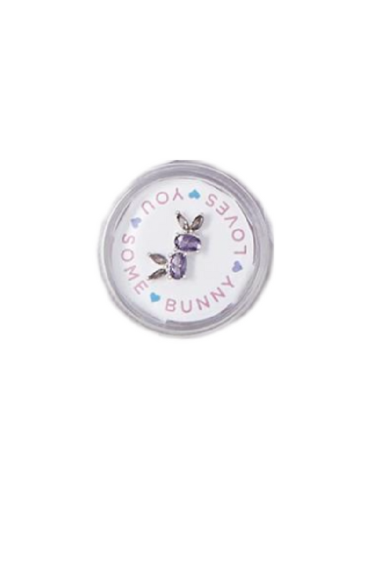 BUNNY STUD EARRINGS