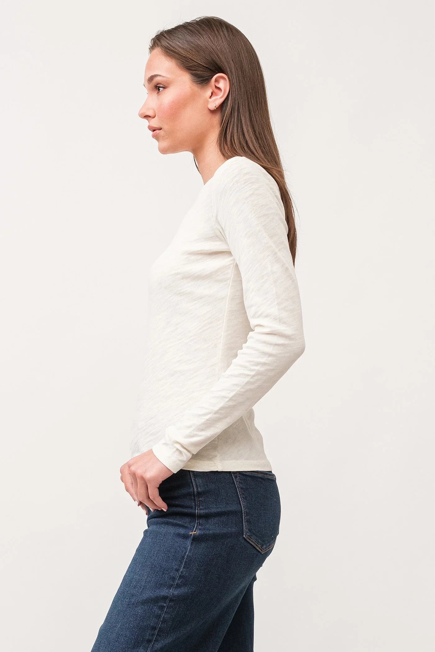 Nina Crew Neck Perfect Layering Tee