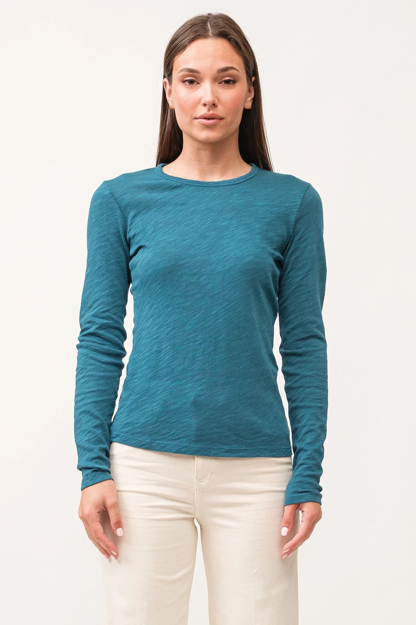 Nina Crew Neck Perfect Layering Tee