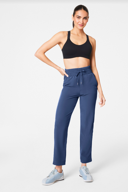 On The Move Slim Pant- Faded Indigo