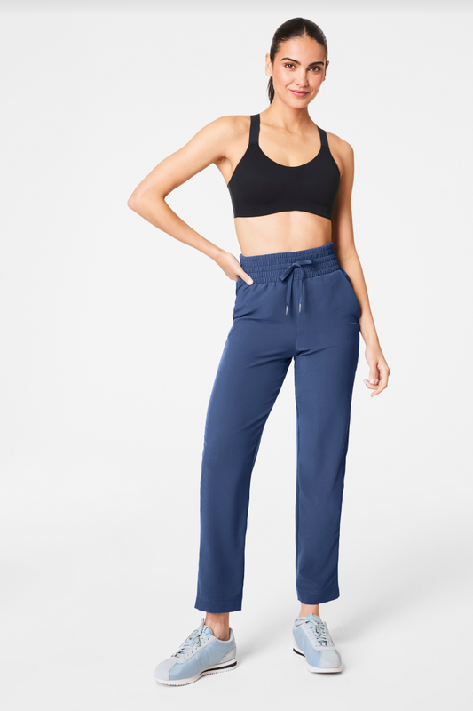 On The Move Slim Pant- Faded Indigo