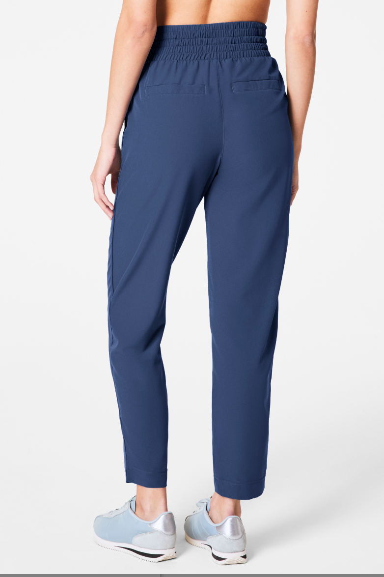 On The Move Slim Pant- Faded Indigo