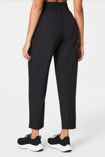 On The Move Slim Pant- Very Black