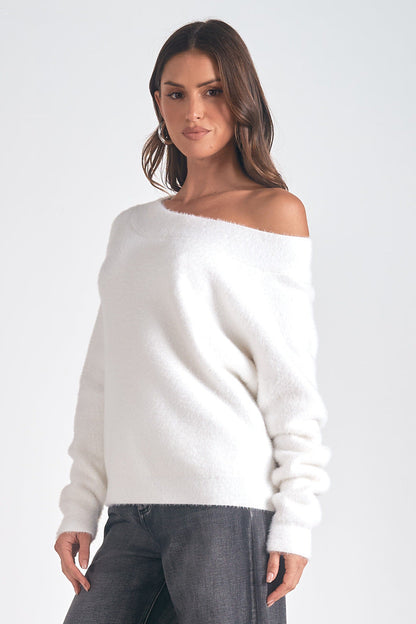 Off The Shoulder Sweater