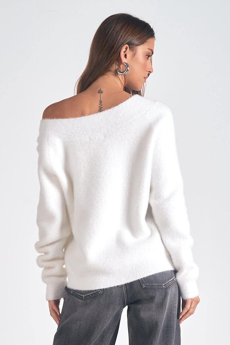 Off The Shoulder Sweater