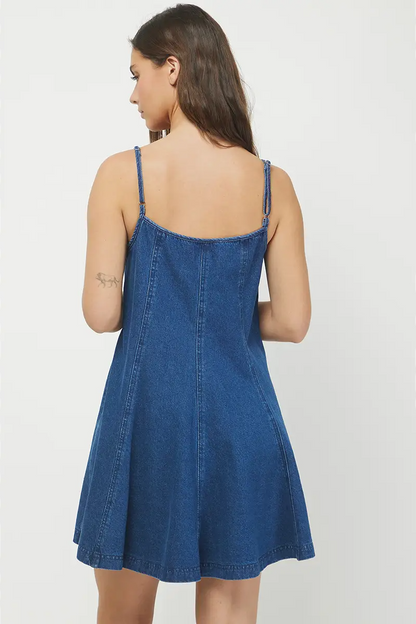 Cami Denim Mini Dress