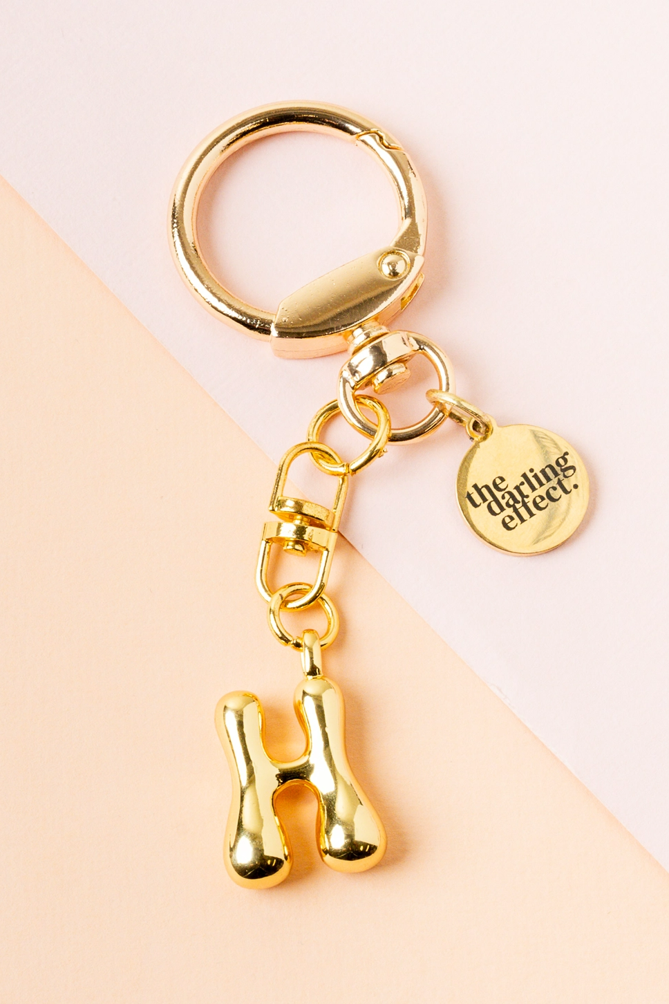 Bubble Letter Keychain