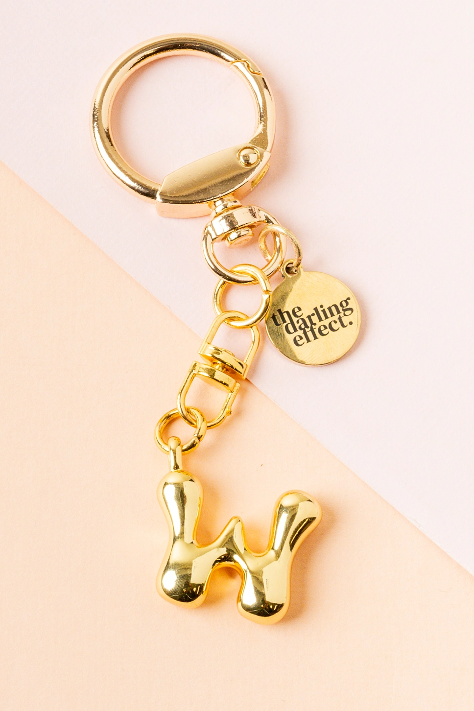 Bubble Letter Keychain