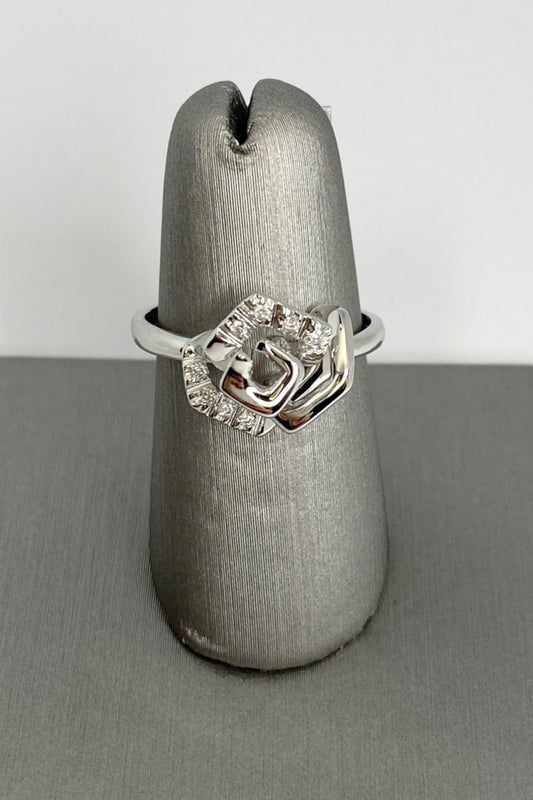 18kt White Gold Diamond Ring