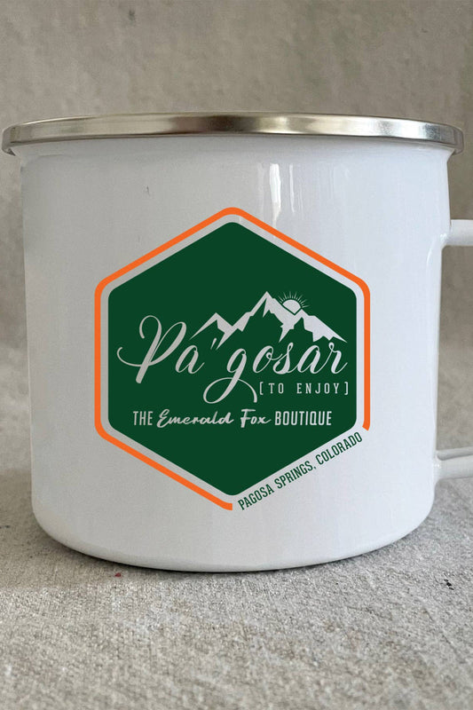 18oz "Pa'gosar" Enamel Camper Mug