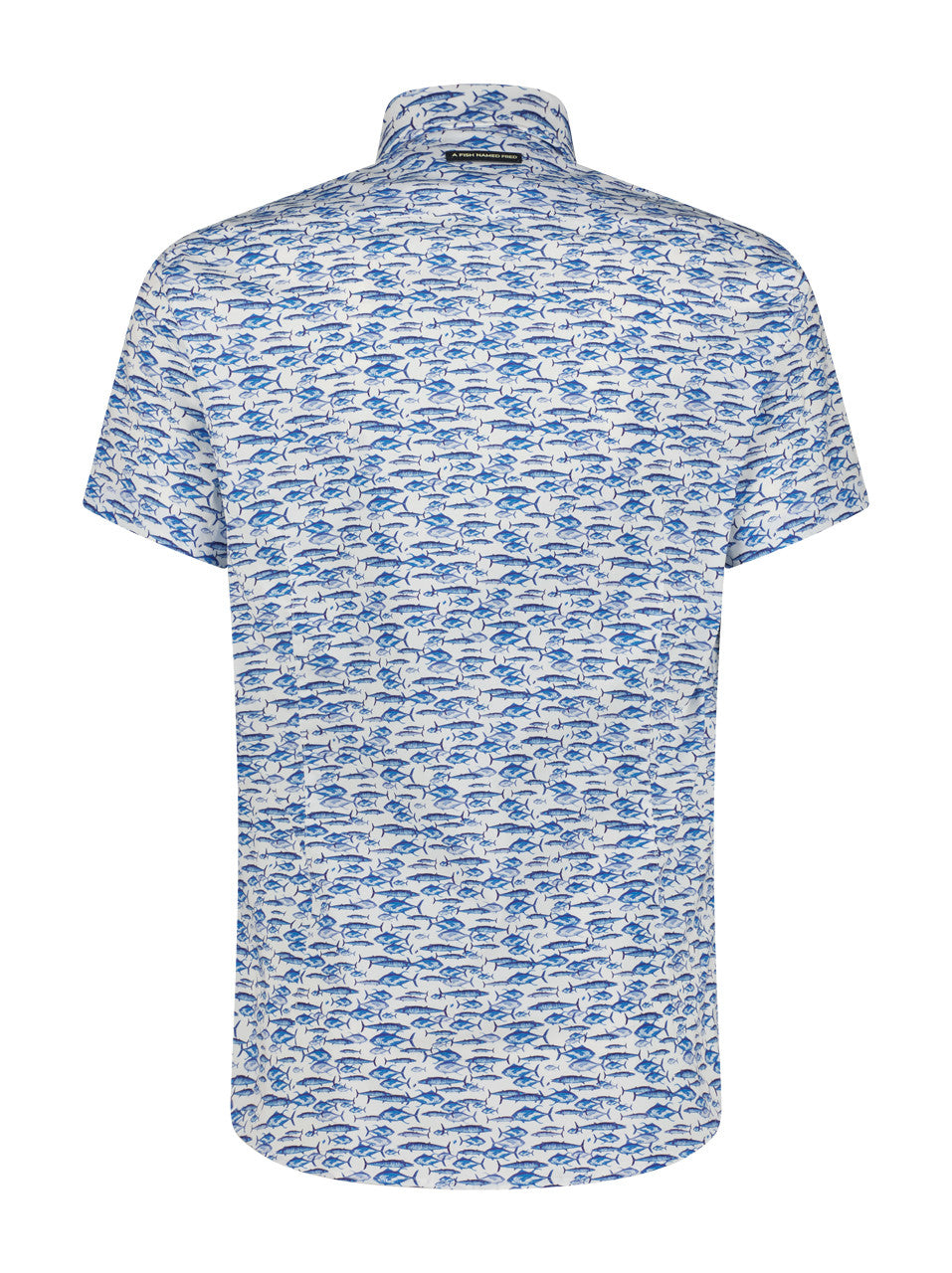 A Fish Named Fred Short Sleeve Shirt with Fishes Print